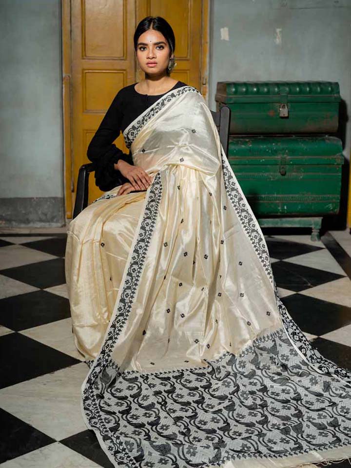 Royal Red Silk Saree